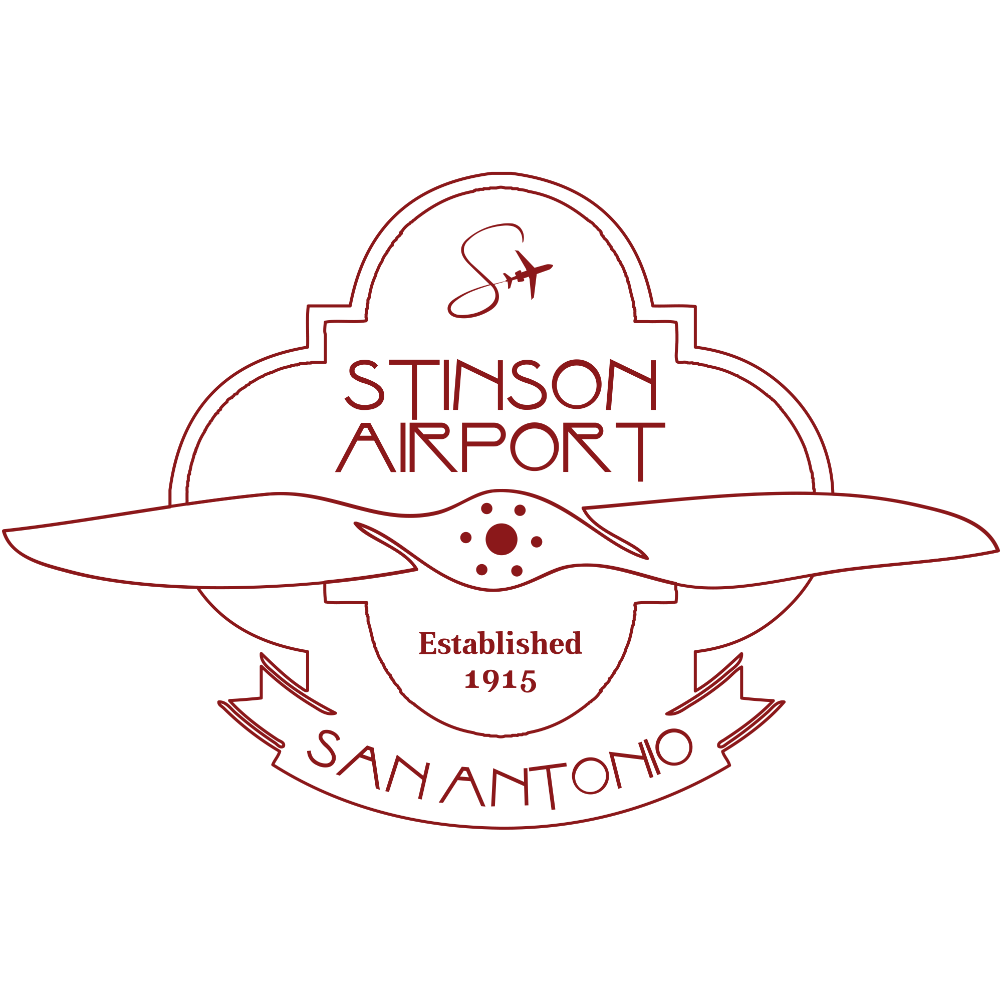 stinson airport logo